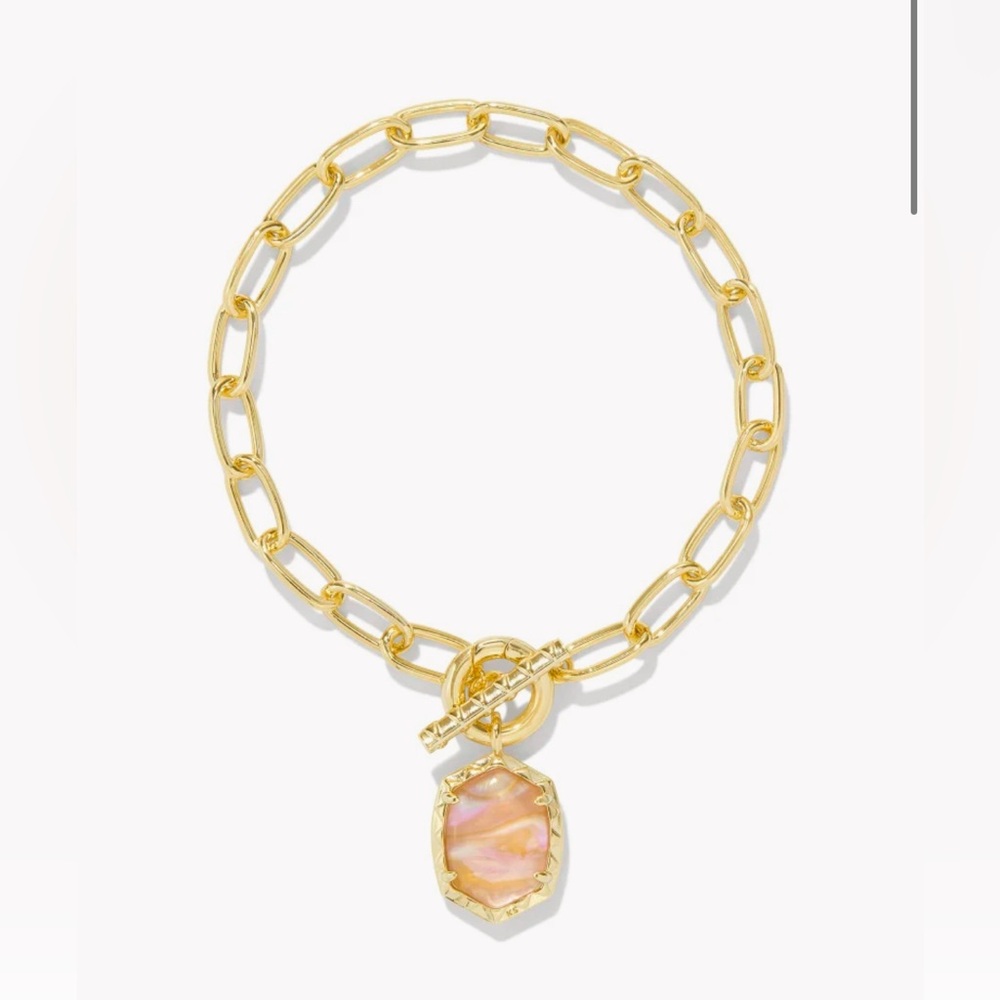 Kendra Scott Daphne Gold Link and Chain Bracelet